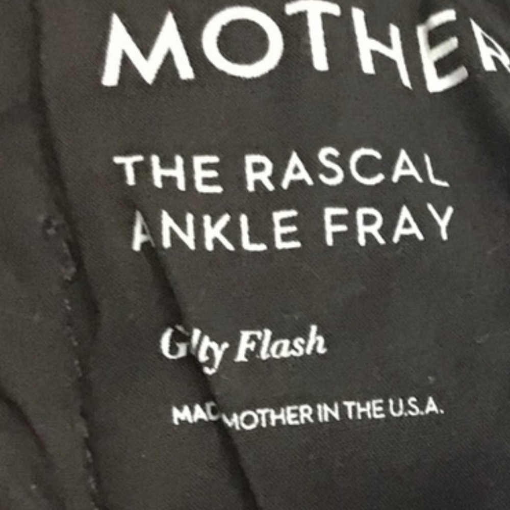 MOTHER - Rascal Ankle Fray- Guilty Flash- NWT - Picture 12 of 13